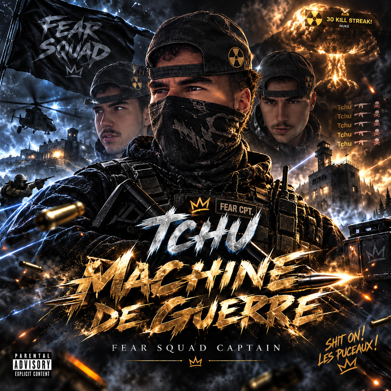 Pochette TCHU : MACHINE DE GUERRE