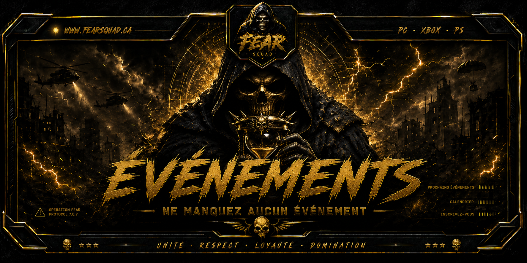 Calendrier FEAR