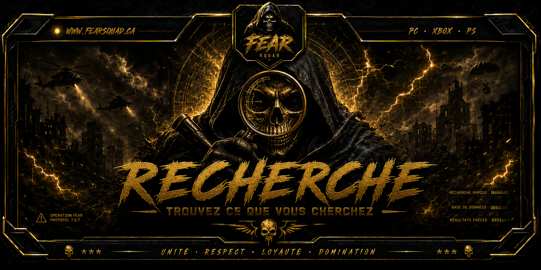 Recherche FEAR SQUAD